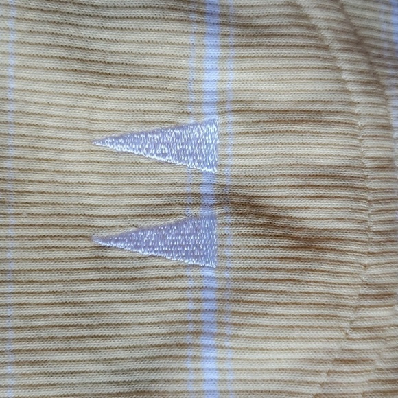 Greg Norman pale yellow striped NWT SS polo size XXL - Picture 11 of 11